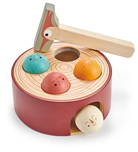 Tender Leaf Toys - Woodpecker Game Toy Set for Kids - Super Fun Hammer Game for Kids 18M+