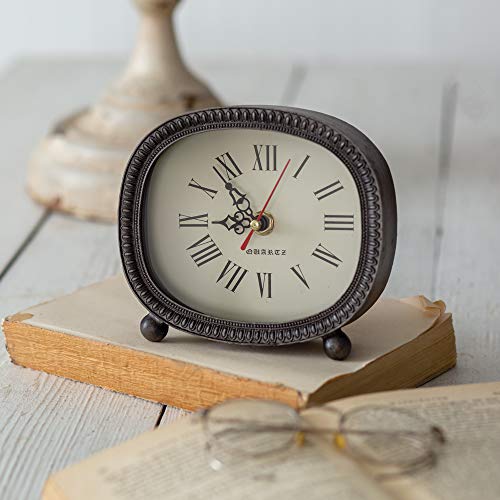 CTW Home Collection 790133 Fulton Tabletop Clock, 5.75-inch Length