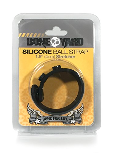 C1R Rascal Toys Boneyard Ball Strap, Black, 1 Ounce