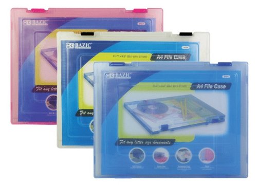 BAZIC A4 Size Document Case
