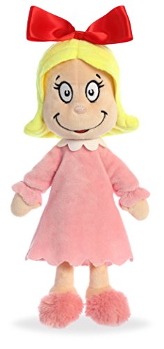 Aurora World  12" Cindy Lou Who, Pink, Red, Yellow