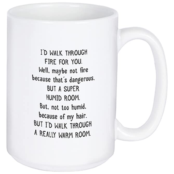 Carson Home Walk Through Fire Boxed Mug, 4-inch Height, Holds 15 oz., Ceramic