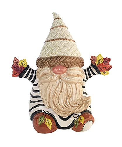 Blue Sky Clayworks 20627 Nuts for Fall Gnome Figurine