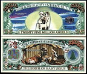 American Art Classics Set of 100 - 25 Million Angels Bill Nativity