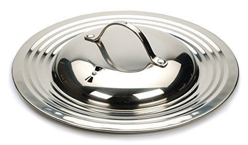 RSVP International Endurance Stainless Steel Universal Lid with Adjustable Steam Vent