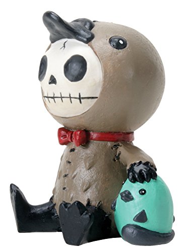 Pacific Trading SUMMIT COLLECTION Furrybones Platypus Bill Signature Skeleton in Duck-Billed Platypus Costume with Small Platypus Friend