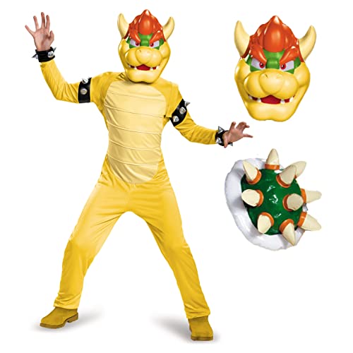 Disguise Bowser Deluxe Costume, Large (10-12)