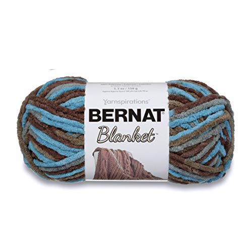 Spinrite Yarns (CA) Bernat Blanket Super Bulky Yarn, 5.3oz, Guage 6 Super Bulky, Coastal Cottage