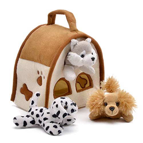 Dog Finger Puppet Play House 8" by Unipak