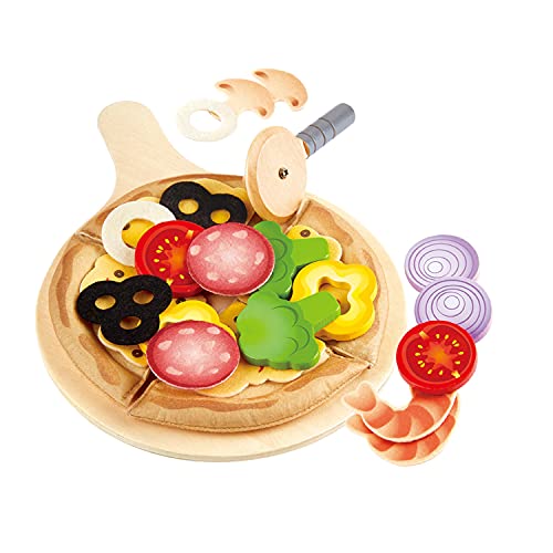 Hape E3173 Pizza playset with Lots of toppings