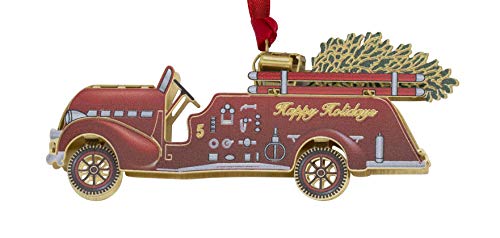 Beacon Design 3D Fire Truck Ornament