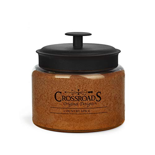 Crossroads COS48 Country Spice Jar Candle, 48 Oz