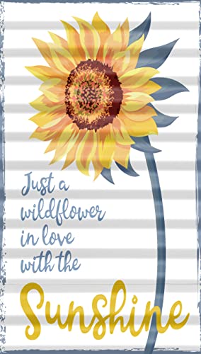 Great Finds Just A Wildflower In Love With A Sunshine, 9.25-inch Width