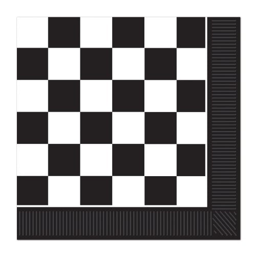 Beistle Checkered Luncheon Napkins (2-Ply) (16/Pkg)