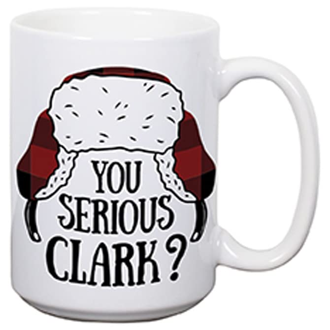 Carson Home You Serious Boxed Mug, 5.25-inch Length, 15 oz., Ceramic