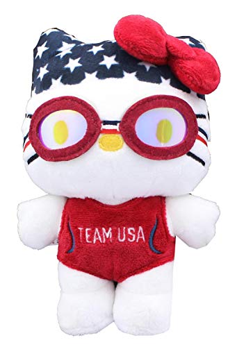 GUND 6058884 Hello Kitty Swimmer Plush Toy, 6-inch Height