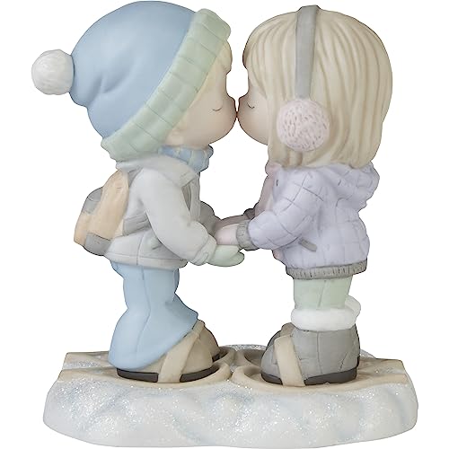 Precious Moments 231019 I‚Äö√Ñ√¥m Snow in Love with You Bisque Porcelain Figurine