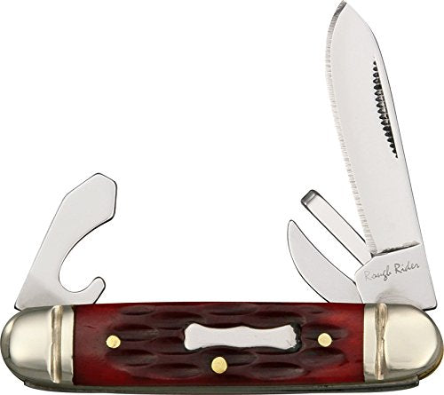 Blue Ridge Knives Rough Ryder Mini Scout Red Bone
