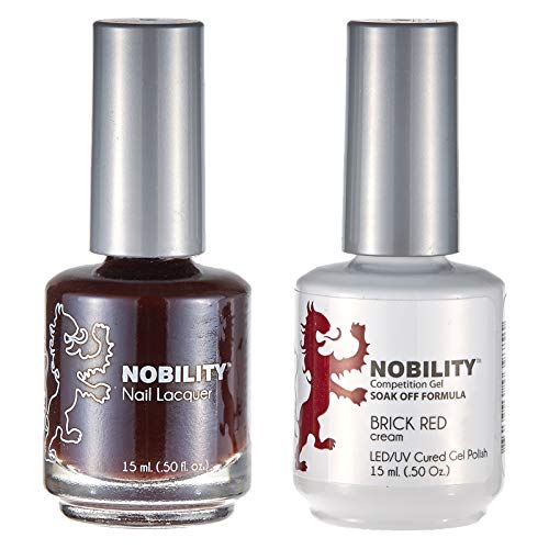 Lechat Nobility ‚Äì Gel Polish & Nail Lacquer Set - Collection 3 (Brick Red NBCS157)