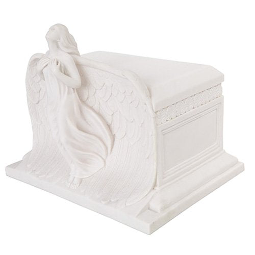 Pacific Trading PTC 11 Inch Rising Angel Keepsake Urn Religious Statue Figurine