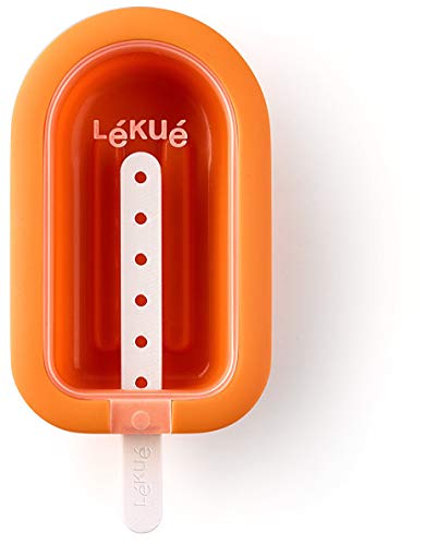 L√©ku√© Lg Stackable Ice Pop Mold Lollipop (1 Unit) Orange