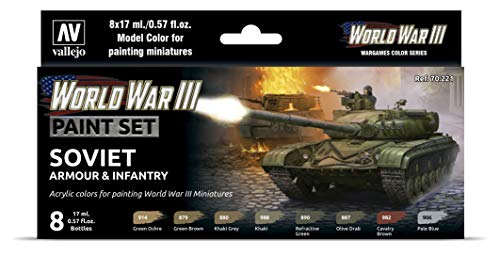 Vallejo Store Model Color WWIII Soviet Armour & Infantry