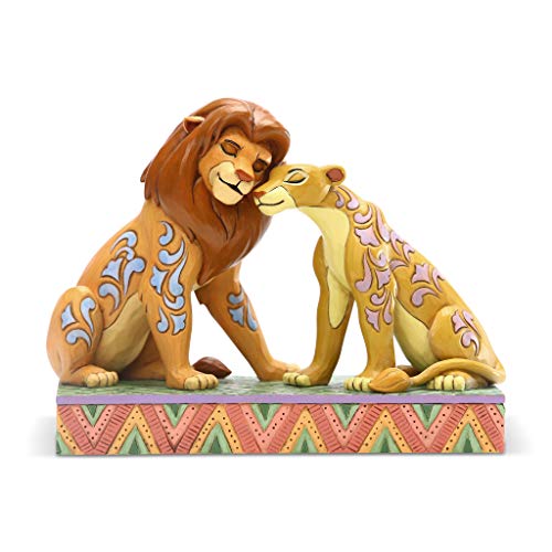 Enesco Disney Traditions by Jim Shore Simba and Nala Snuggling Figurine