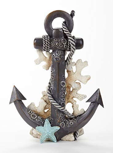 Delton 4355-0 Rustic Anchor, 10-inch Height, Resin
