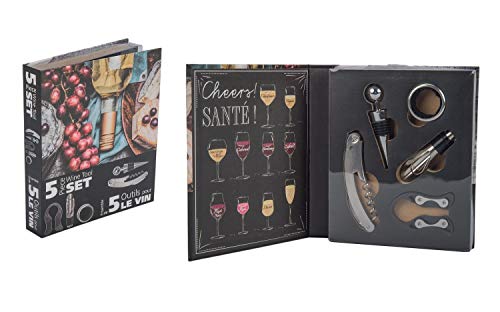 BIA Cordon Bleu BIA Cordon Blue 8352321SSS1SIOC Wine Tool Set, 5 Pieces