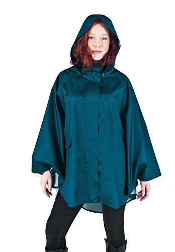 November Rain Rain Jacket for Women - Lightweight Poncho - Waterproof Raincoat