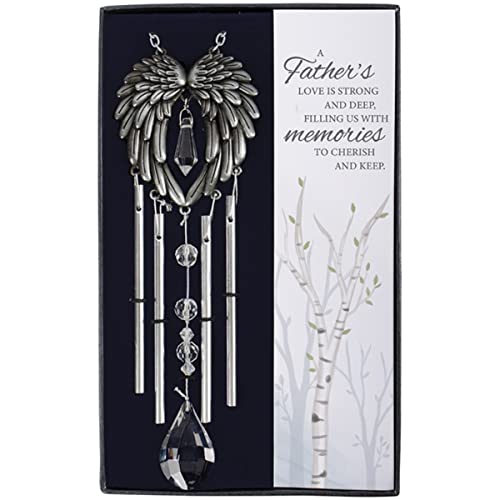 Carson Home 62589 Father Wind Chime in Gift Boxed, 10.75-inch Length