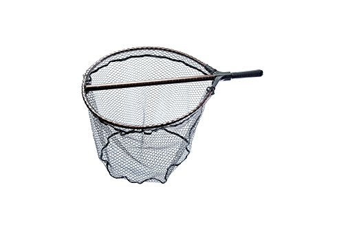 Adamsbuilt Boat Net with Extendable Handle, Black, 22-Inch