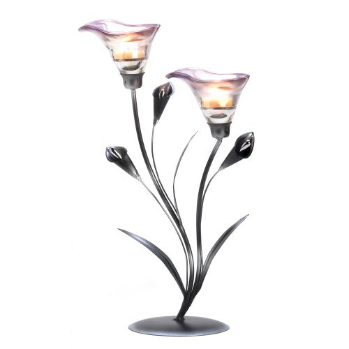 Sigma SLC Gifts & Decor Calla Lily Wedding Centerpiece Candleholder Stand Decor