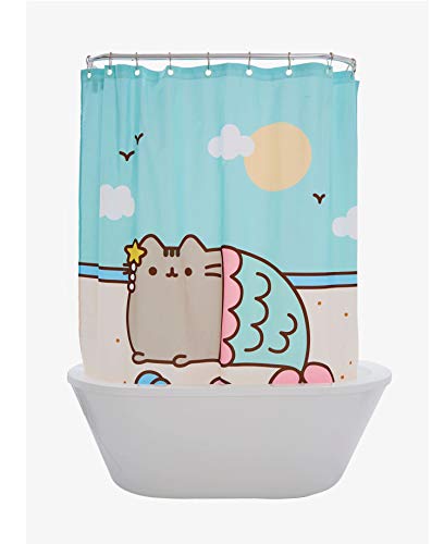 IML Culture Fly Pusheen Mermaid Shower Curtain Standard