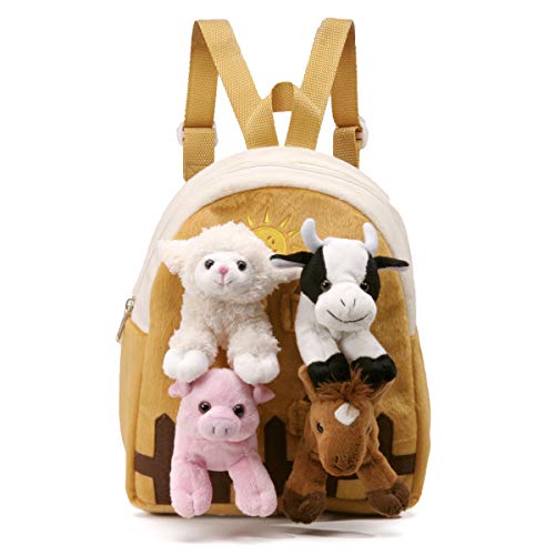 Farm Animal Backpack 11" by Unipak