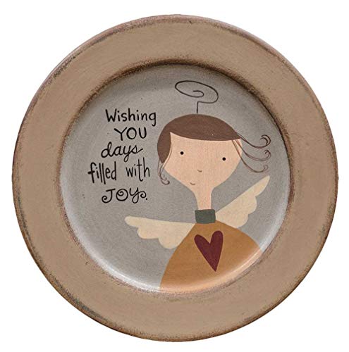 CWI Hearthside Collection Decorative Plate Wishing You Days Filled with Joy