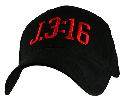 Eagle Crest John 3:16 Hat / J.3:16 Religious Baseball Cap