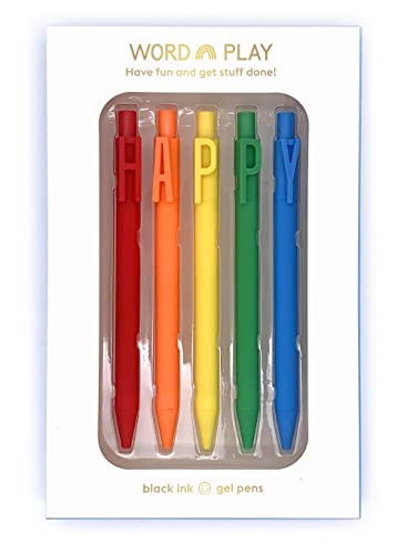 Snifty SPBS010 Happy Word Play Pen in Box, Set of 5