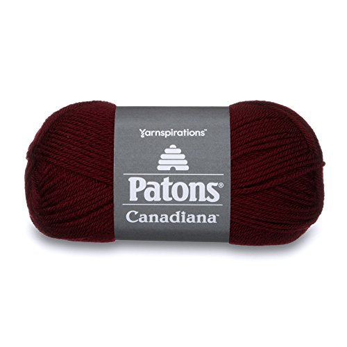 Spinrite Yarns (CA) Patons Canadiana Yarn, Burgundy