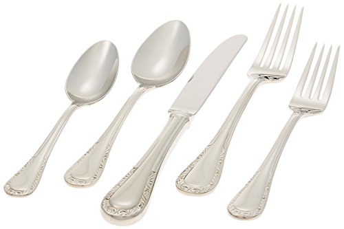 Lenox Venetian Lace 5-Piece Flatware Place Set, 5-Piece Place Setting, Lenox Venetian Lace Flatware