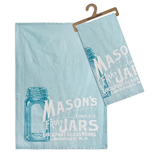 CTW 780331 Masons Jars Tea Towel, 28-inch Height