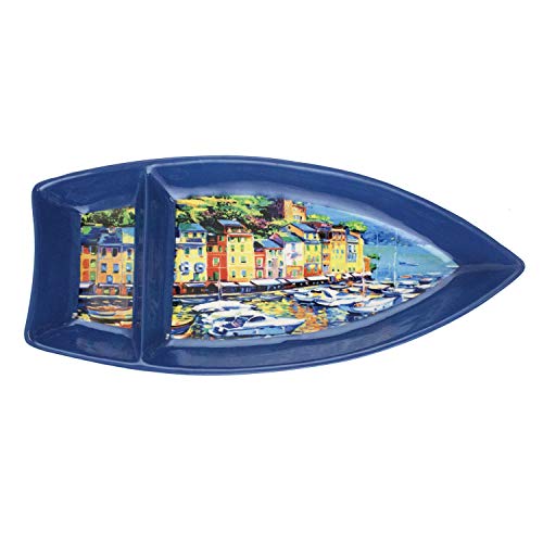 Beachcombers Sea la Vie Boat Dish Ceramic Serveware