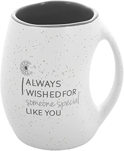 Pavilion - I Always Wished For Someone Special Like You 16 ounce Large Coffee Cup - Hand Warmer Coffee Mug, Huggable Hand Warming Mug, Friendship Gift Ideas, 1 Count (Pack of 1) 3.75‚Äö√Ñ√π x 3.75‚Äö√Ñ√π