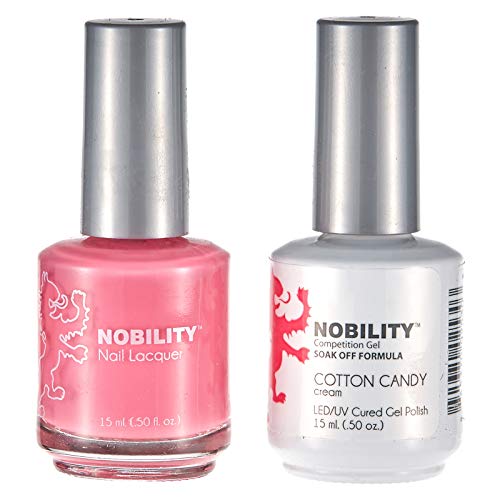 Lechat Nobility ‚Äì Gel Polish & Nail Lacquer Set - Collection 2-5oz (Cotton Candy NBCS080)