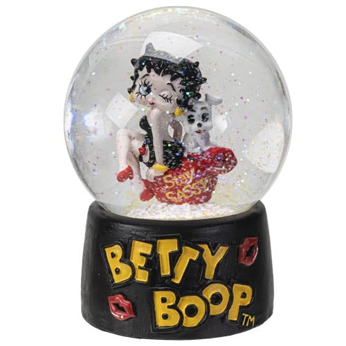Pacific Trading Giftware Betty Boop Stay Sassy Pudgy Snow Globe American Classic Novelty Collectible