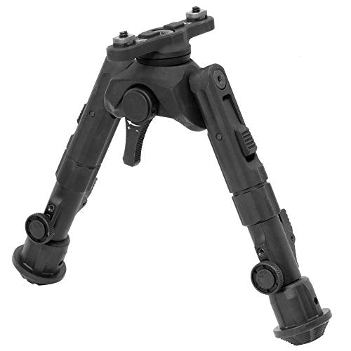 Leapers UTG Recon 360 TL Bipod, 5.5"-7.0" Center Height, M-LOK, Black