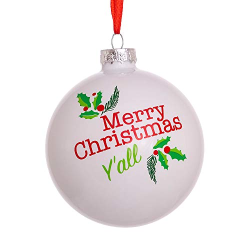 Kurt Adler Adler GG0989 Ornament Set, White, Red, Green