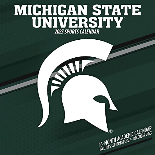 LANG Turner Licensing, Michigan State Spartans 2023 Wall Calendar