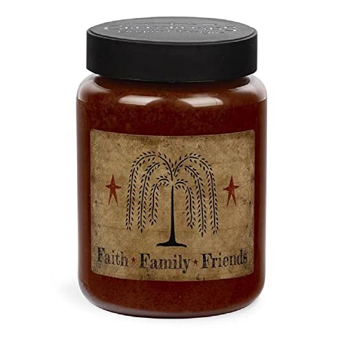 Crossroads FH-COD314 Faith Family Friends Farmhouse Jar Candle, 26 oz