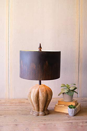 Kalalou CCG1595 Table Lamp, Natural